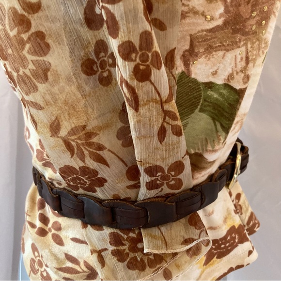 Brown Interlocking Belt S - Picture 2 of 7